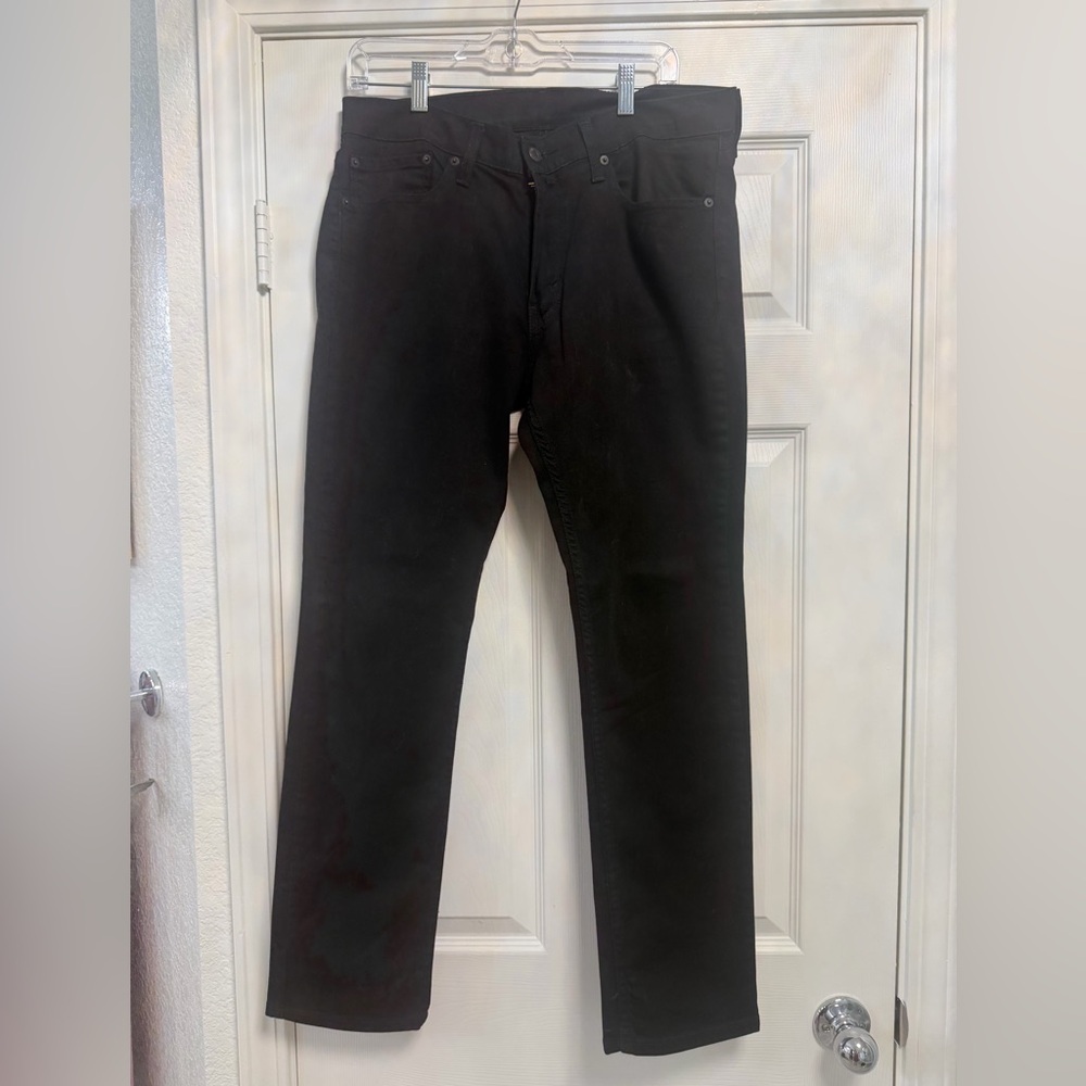 Men’s Levi's 511 Black Straight Leg Jeans